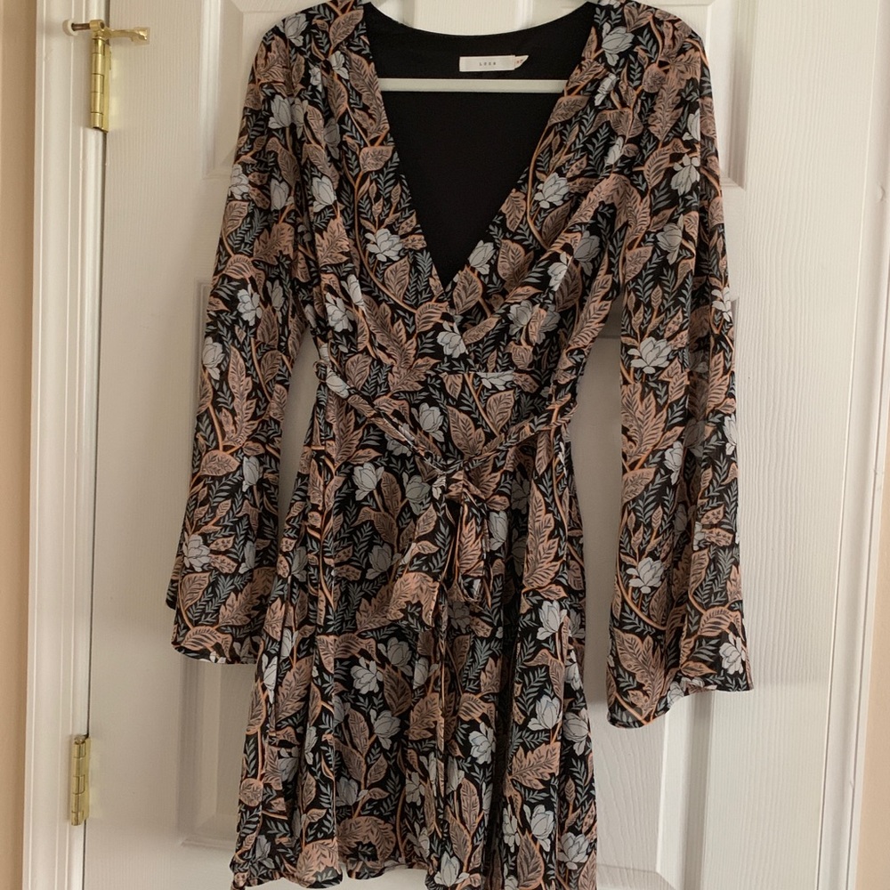 Flowy wrap dress